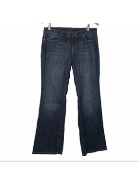 Banana Republic Women’s Bootcut Mid Rise Dark Wash Blue Jeans Size 29/8 …